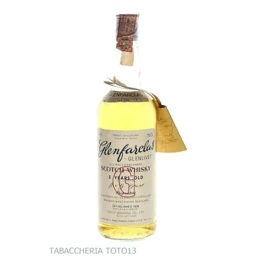 Glenfarclas - Glenlivet 1973 limited edition 80th Vidal Pinerolo import Vol.40% Cl.75 - Licores