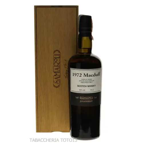 Samaroli Macduff 1972 Single malt whisky 35th Anniversary Vol.45% Cl.70 - Licores