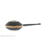Kristiansen ufo shaped stand up pipe in rustic briar - Tobacco Pipes