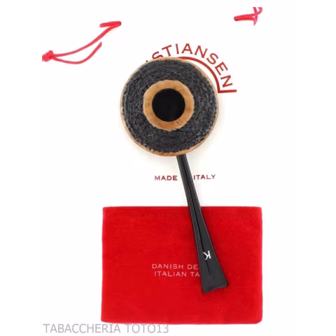 Kristiansen ufo shaped stand up pipe in rustic briar - Tobacco Pipes