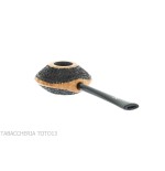 Kristiansen ufo shaped stand up pipe in rustic briar - Tobacco Pipes