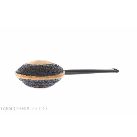 Kristiansen ufo shaped stand up pipe in rustic briar - Tobacco Pipes