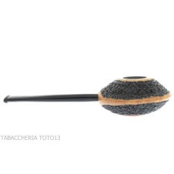 Kristiansen ufo shaped stand up pipe in rustic briar