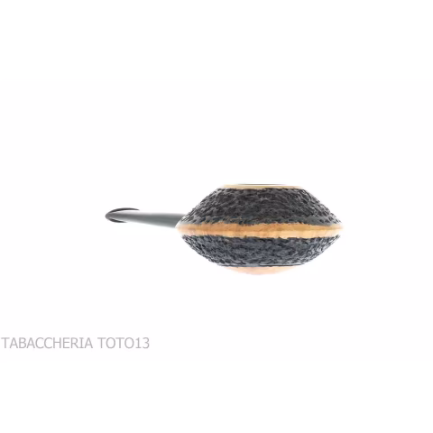 Kristiansen ufo shaped stand up pipe in rustic briar - Tobacco Pipes