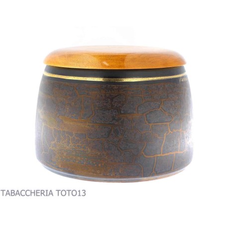 Arcadia vaso ermetico grande per conservare il tabacco da pipa - Accessori Per Pipe