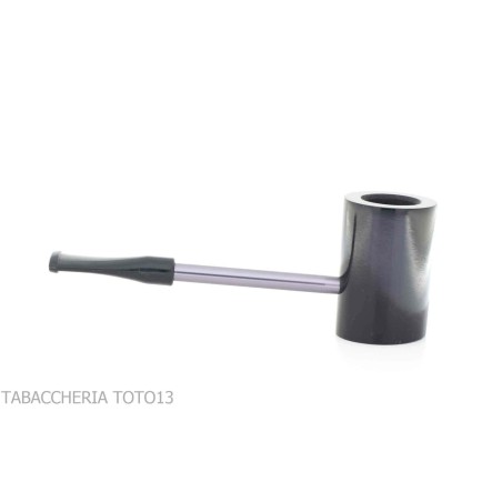 Nording Compass Poker Pipe in Dark Cherrywood Briar - Duke Shape-Nording