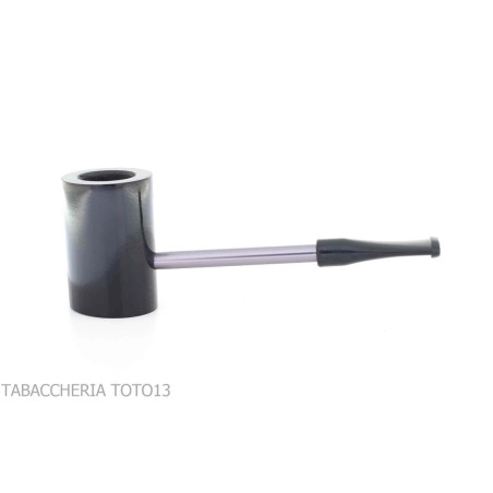 Nording Compass Poker Pipe in Dark Cherrywood Briar - Duke Shape-Nording