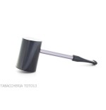 Pipe Nording Compass Poker en bruyère de cerisier foncé - Forme Duke - Pipe Pour le Tabac - Racine naturelle