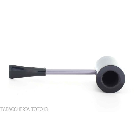 Nording Compass Poker Pipe in Dark Cherrywood Briar - Duke Shape-Nording