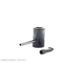 Pipe Nording Compass Poker en bruyère de cerisier foncé - Forme Duke - Pipe Pour le Tabac - Racine naturelle
