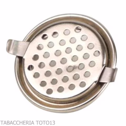 Perforated windproof cap for 28 mm pipe - Accessories for tobacco pipes - Metal