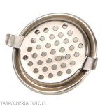 Perforated windproof cap for 28 mm pipe - Accessories for tobacco pipes - Metal