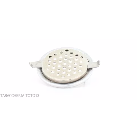 Perforated windproof cap for 28 mm pipe - Accessories for tobacco pipes - Metal