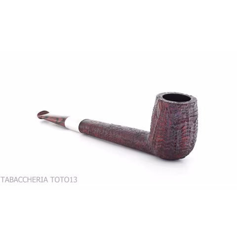 Pipa Ashton Brindle forma Canadian sabbiata scura - Pipe