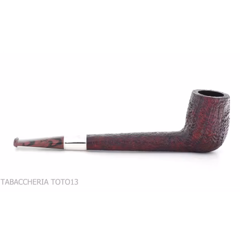 Pipa Ashton Brindle forma Canadian sabbiata scura - Pipe