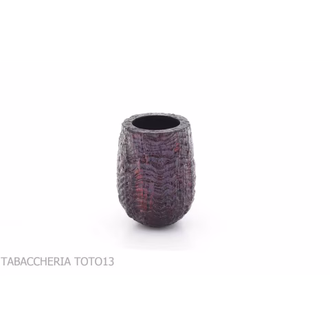 Pipa Ashton Brindle forma Canadian sabbiata scura - Pipe