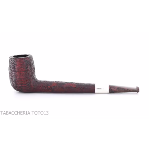 Pipa Ashton Brindle forma Canadian sabbiata scura - Pipe