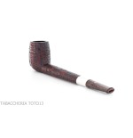 Pipa Ashton Brindle forma Canadian sabbiata scura - Pipe