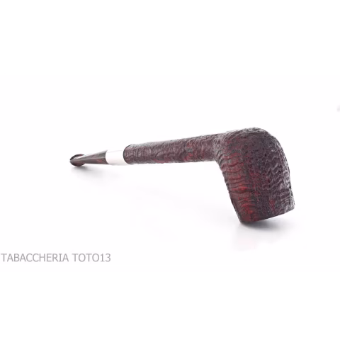 Pipa Ashton Brindle forma Canadian sabbiata scura - Pipe