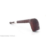 Pipa Ashton Brindle forma Canadian sabbiata scura - Pipe