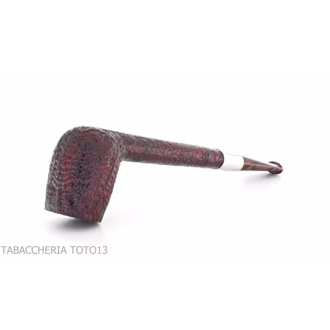 Brindle series pipe Canadian shape dark sandblasted-Ashton