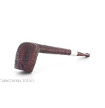 Pipa Ashton Brindle forma Canadian sabbiata scura - Pipe