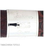 Pipa Ashton Brindle forma Canadian sabbiata scura - Pipe