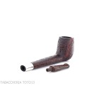 Pipa Ashton Brindle forma Canadian sabbiata scura - Pipe