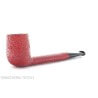 Claret series pipe Canadian shape sandblasted - William “Ashton” Taylor
