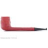Claret series pipe Canadian shape sandblasted - William “Ashton” Taylor