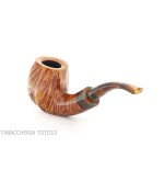 Poul Winsløw Pipe bent billiard in root grade C - Tobacco Pipes - Natural root