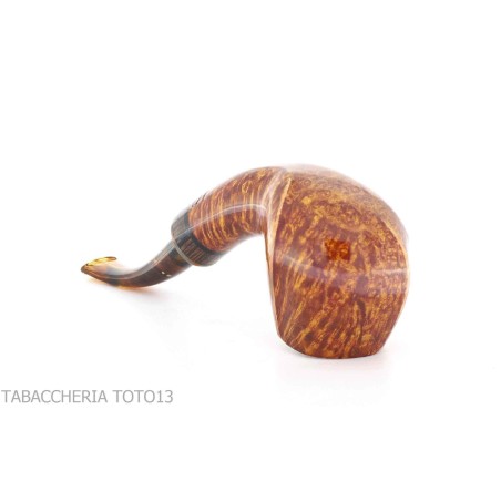 Poul Winsløw pipa curvada en forma de billar en brezo grado C - Pipas de Tabaco