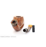 Poul Winsløw pipa curvada en forma de billar en brezo grado C - Pipas de Tabaco