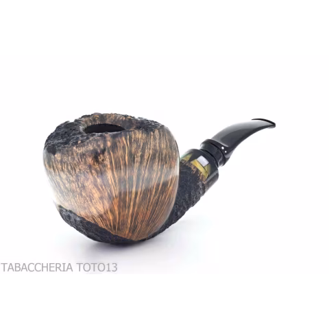 Poul Winsløw bent apple pipe in briar grade E-Winsløw Poul