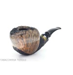 Poul Winsløw Pipe à Apple courbée en bruyère grade E-Winsløw Poul