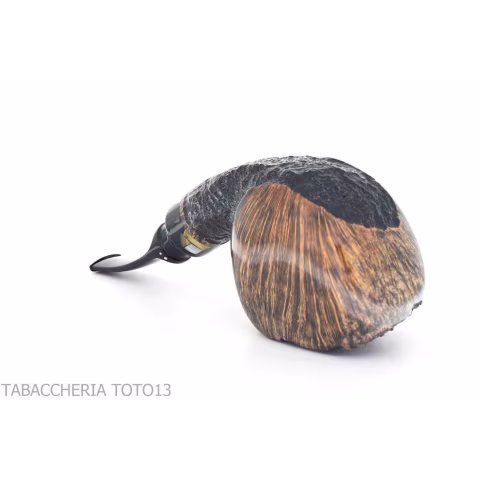 Poul Winsløw bent apple pipe in briar grade E-Winsløw Poul