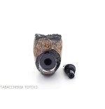 Poul Winsløw bent apple pipe in briar grade E-Winsløw Poul