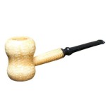 Missouri Meerschaum great Dane smoking pipe for tobacco in a straight cob-Missouri Meerschaum Corn Cob