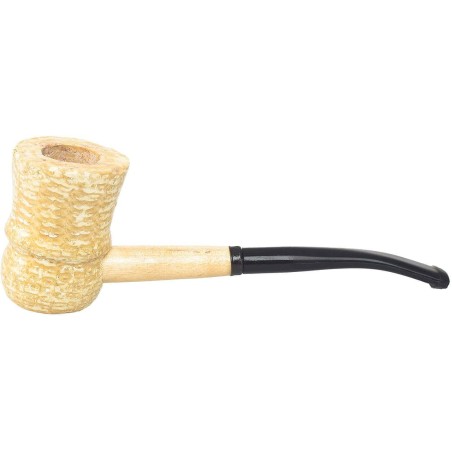 Missouri Meerschaum great Dane pipe à fumer pour le tabac dans du maïs incurvé - Pipe Pour le Tabac - Cob