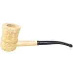 Missouri Meerschaum great Dane pipe à fumer pour le tabac dans du maïs incurvé - Pipe Pour le Tabac - Cob