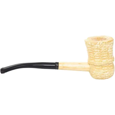 Missouri Meerschaum great Dane pipa in pannocchia curva - Pipe