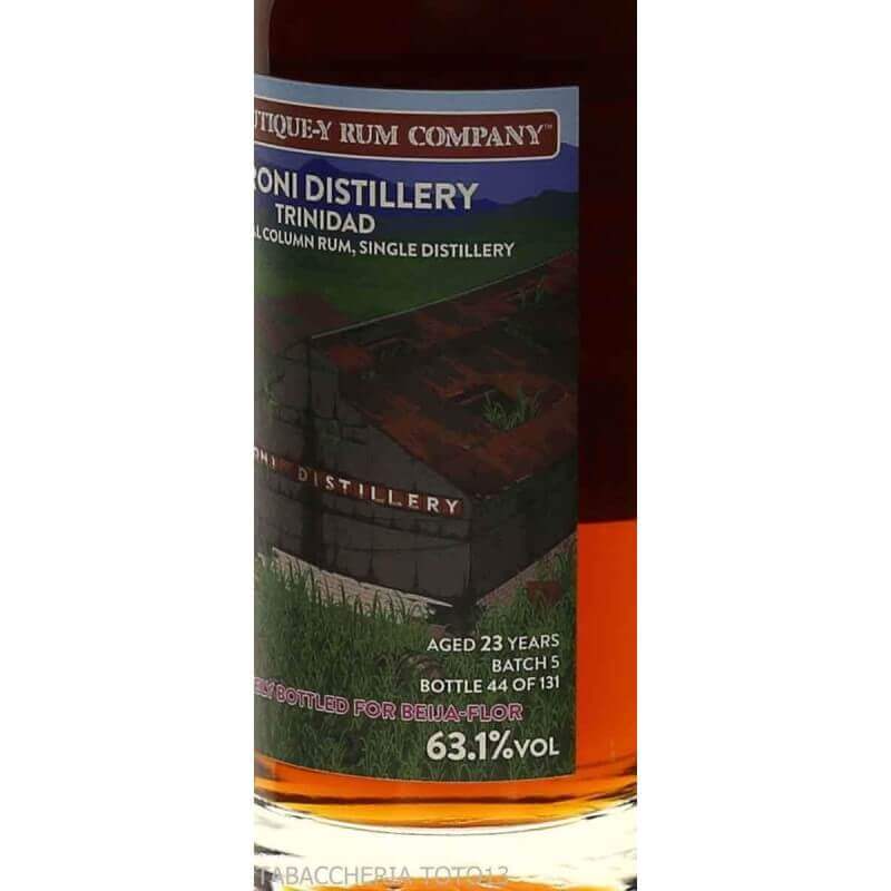 Caroni 23 y.o. That Boutique-Y Rum Company Vol.63,1% Cl.70 - Caroni Distillery