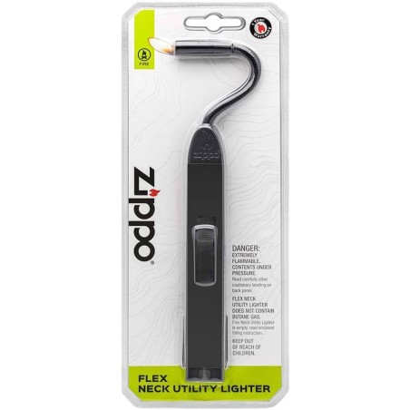 Zippo Flexible Gasfeuerzeug schwarz lang für Herde, Grill. - Feuerzeuge