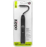 Zippo accendino a gas flessibile lungo nero per fornelli, barbecue, caminetti - Accendini