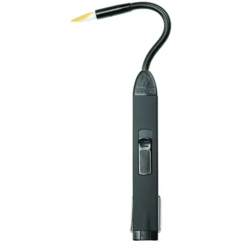 Zippo accendino a gas flessibile lungo nero per fornelli, barbecue, caminetti - Accendini