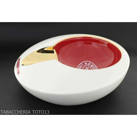 Romeo y Julieta white and red ashtray for 1 cigar - Accessories Cigar - Ceramic