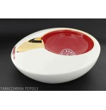 Romeo y Julieta Cendrier blanc et rouge pour 1 cigare - Accessoires Cigare - Céramique