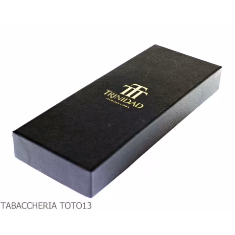 Trinidad portasigari da tasca in pelle cocco bianco e nero - Accessori Per Sigari
