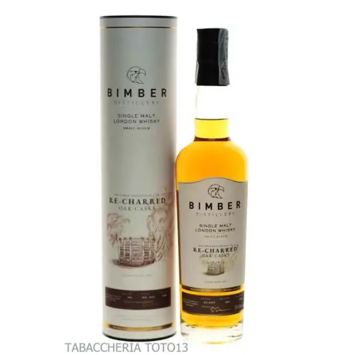 Bimber Single malt Re-Charred oak cask 3 yo Vol.51,9% Cl.70 - Licores