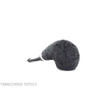 F. Ganci Gebogenes Apfelpfeife Isetta Modell schwarz verrostet - Tabakpfeifen